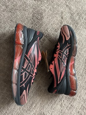 ASICS Gel-Quantum 360 VIII Size Men 10 Women s 11.5 Black/Cayenne DAMAGED BOX