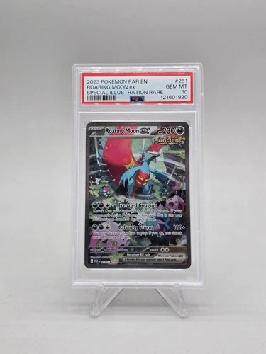 2023 Pokemon Roaring Moon EX #251 SIR Paradox Rift PSA 10