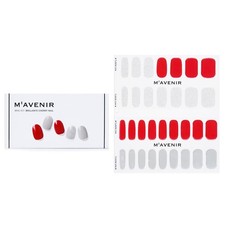 Mavenir Nail Sticker Red -  Brillante Cherry Nail 32pcs