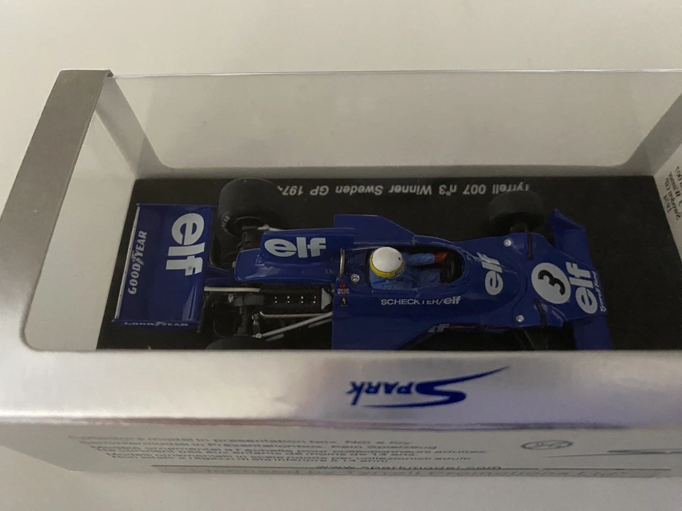 1/43 Spark 1974 Tyrrell 007 #3 J. Scheckter Winner Sweden GP No.3 F/S Japan - Image 2 of 4
