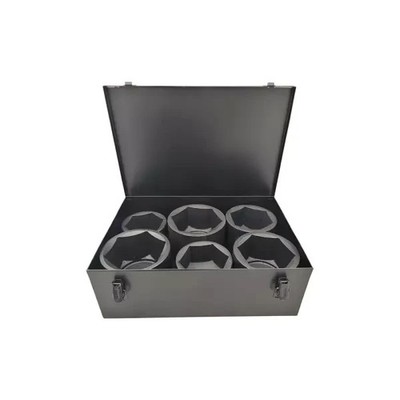 Schlagschrauber-Nüsse Steckschlüssel-Satz Nuss Set Stecknuss LKW 1'' 80-105 mm