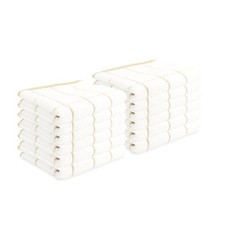 Arkwright Kitchen Tea Towels - Pack of 12 Soft, 100 Cotton Terry Dishcloth...