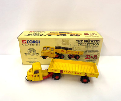 Corgi Classics 15201 Scammell Scarab Delivery Truck M&B - Rare Ltd Ed