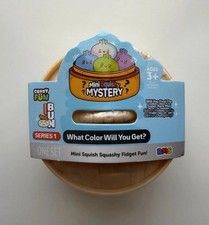 Mini Holographic Glitter Mystery Dumpling Squishy Bun - Viral TikTok 5 Below