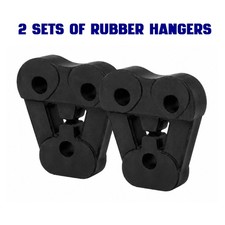 2 Sets Of Exhaust Rubber Hangers For Smart Fortwo 451 Coupecabrio - Fa1 143-950 2 Sets Of Exhaust Rubber Hangers For Smart Fortwo 451 Coupecabrio - Fa1 143-950