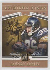 2017 Donruss All-Time Gridiron Kings Studio Series 18/100 Jerome Bettis HOF 3c7
