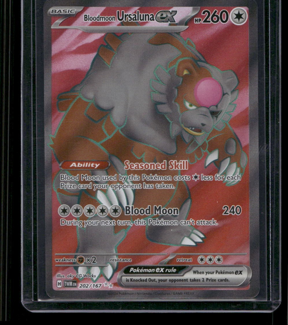 SV06: Twilight Masquerade #202/167 Bloodmoon Ursaluna ex