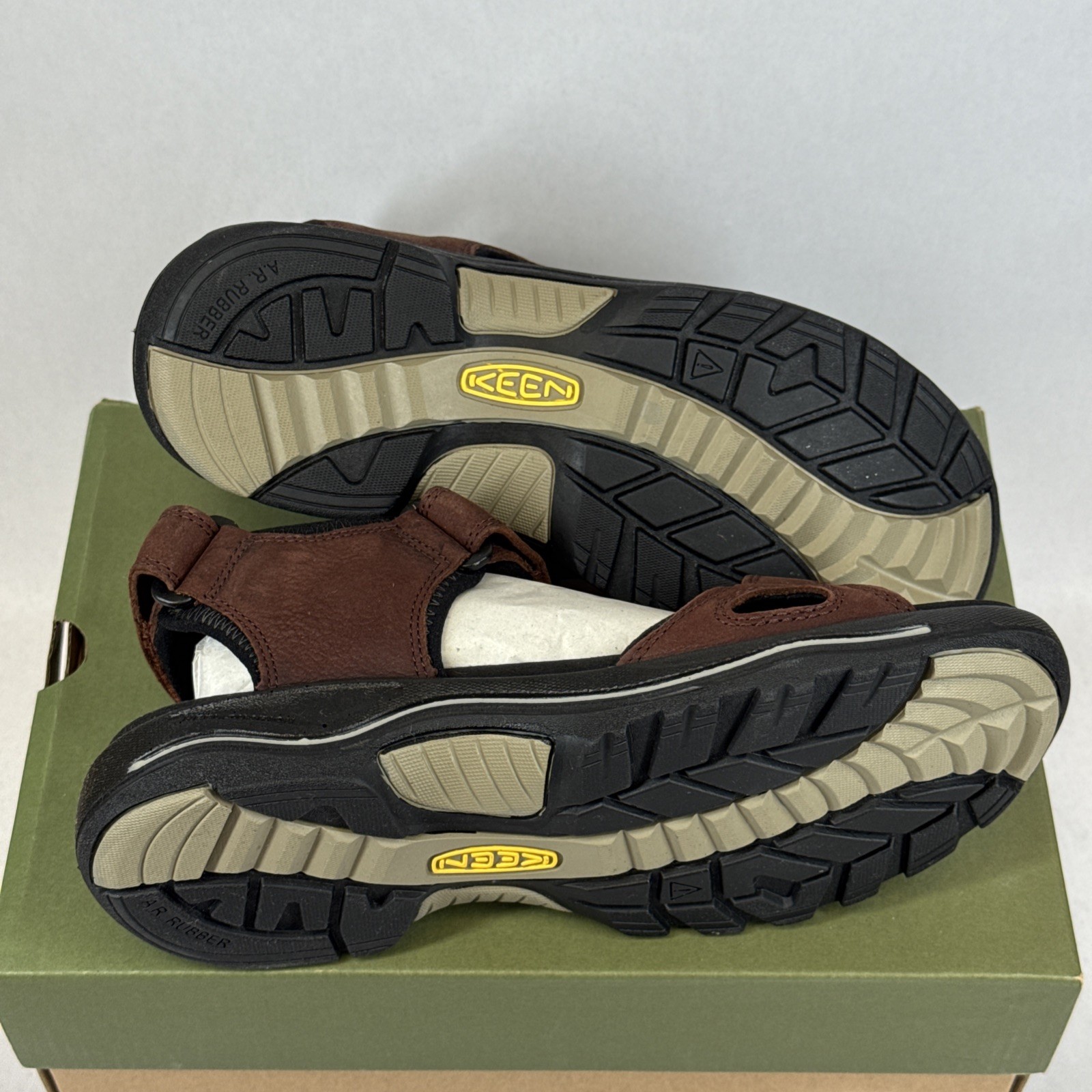 Keen Rialto 3 punti hennè scuro nero sandalo donna tutte le taglie 1021381