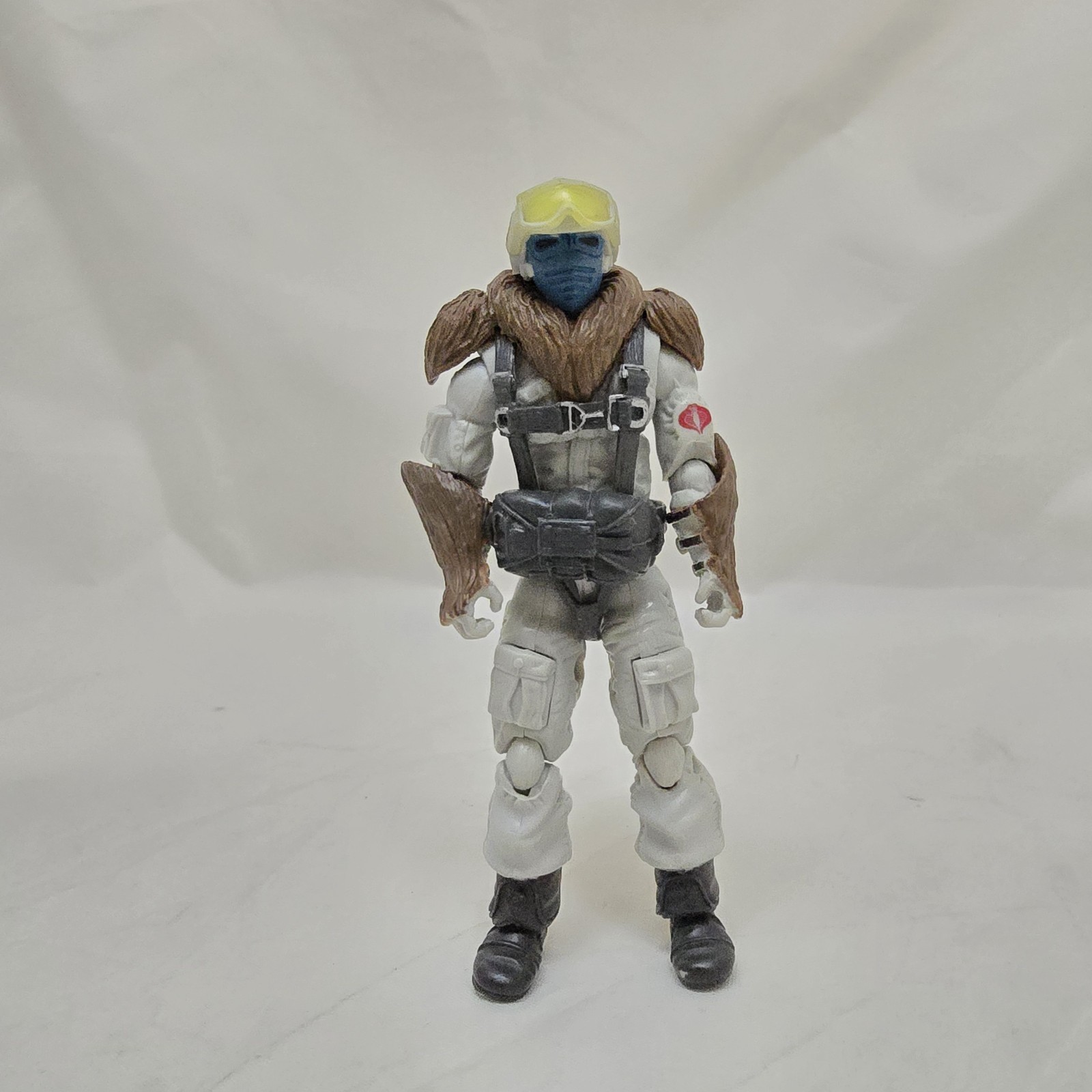GI Joe Cobra Officer Arctic Snow Serpent Action Figure 25th Anniversary 3.75