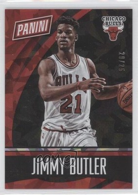 2015 Panini National Convention Team Colors Cracked Ice 20/25 Jimmy Butler 1z9