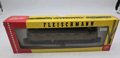 Fleischmann HO 349 (1399/4399) Italiana 4-4-4 Eléctrica - Locomotora Tren Marrón | Zustand: Used