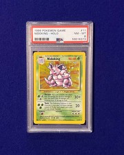 PSA 8 Nidoking Holo #11 Base Set 1999 Pokemon