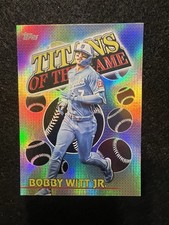 2026 Topps Series 1 Bobby Witt Jr Titans Of The Game TOG-16 Kansas City Royals