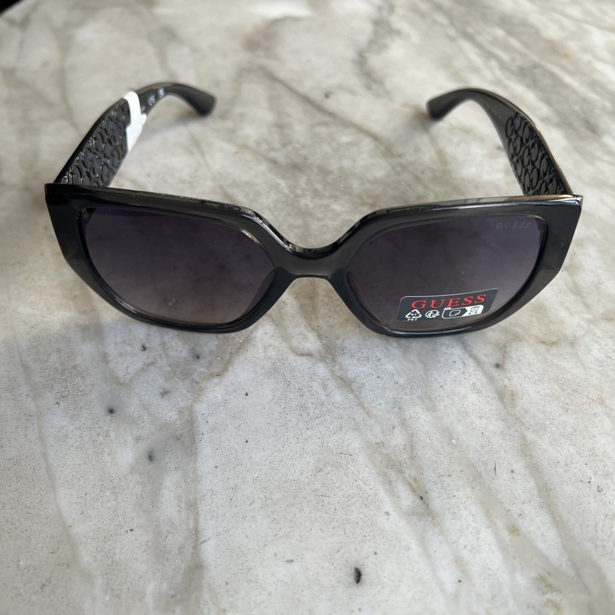 Guess Women’s Oversized Smokey Gray Sunglasses | New GUESS Gray Plastic Frame Sunglasses for Women for sale | eBay main image 4