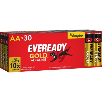 Energizer - Eveready Gold Mignon (AA) - 30 Stück