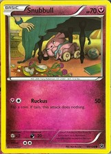 Snubbull - 68/124 - XY Fates Collide Pokemon 2016