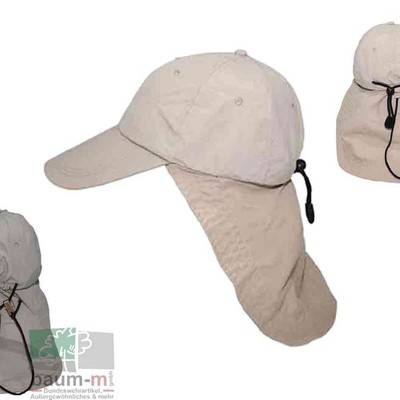 Fox Outdoor Cap Sahara Wüstenmütze Kappe Sonnenhut Nackenschutz Sonnenschutz 