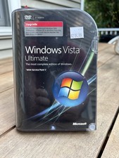 Microsoft Windows Vista Ultimate Sealed 32 64 Bit Service Pack 1 Full Install 