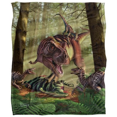 JQ Licensing - ''Jlo'' ''T-Rex'' Decke, Seidig, Supersoft (TV25072)
