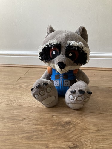 Disney Parks Big Feet Foot 15” Rocket Raccoon  Guardians Of The Galaxy Plush