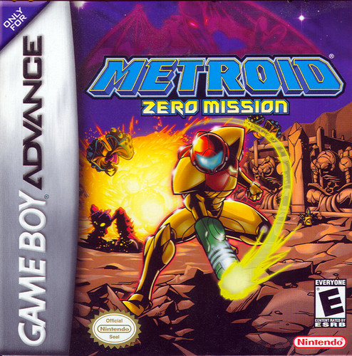 Metroid Zero Mission Nintendo Game Boy Advance GBA CARTRIDGE ONLY MINT CONDITION