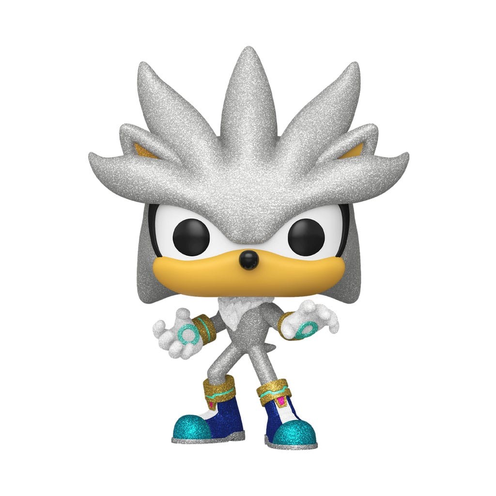 Funko POP! Games Sonic The Hedgehog Figurine Vinyl Silver The Hedgehog 9 Cm