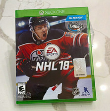 EA Sports NHL 18 (Xbox One) 2017 E10+ NTSC-U/C Disc w/ Original Case