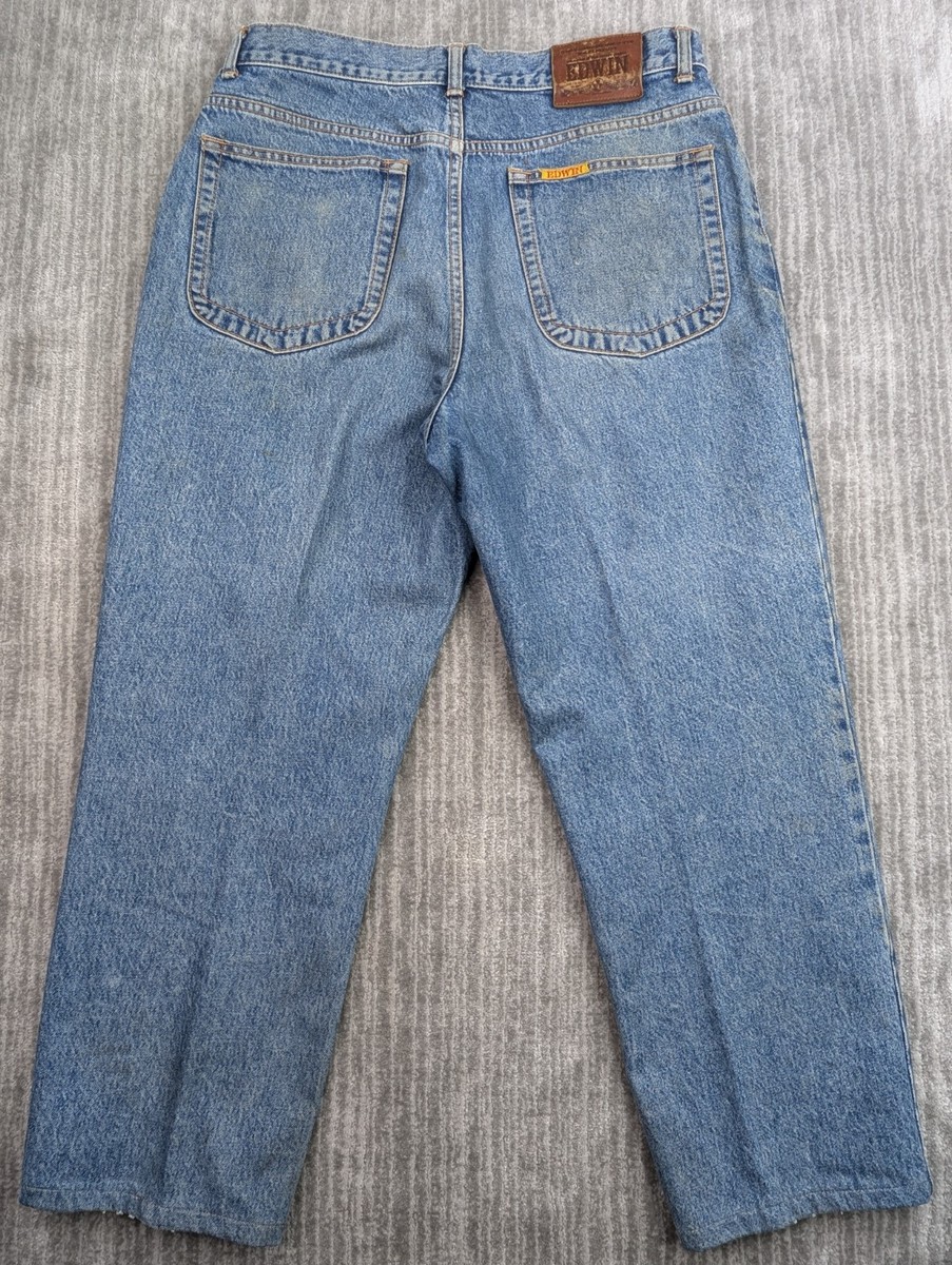 VTG Edwin Japanese Denim French Classic Straight Jeans 32x26