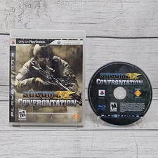 SOCOM Confrontation [Not for Resale] (PS3, 2008) Cover, Case & Disc | Tested