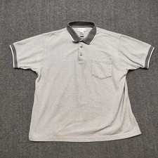 Vintage Grand Slam Golf Polo Shirt Mens Large Munsingwear Penguin Gray Excellent