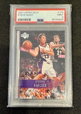 2007 Upper Deck Steve Nash #179 PSA 9 MINT 🔥 POP 1 🔥 PHOENIX SUNS
