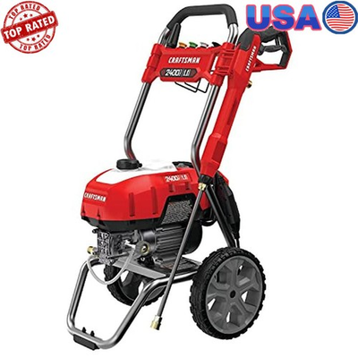 #ad Electric Pressure Washer 2400 PSI 1.1 GPM Soap Tank Kink Resistant Hose New $357.78