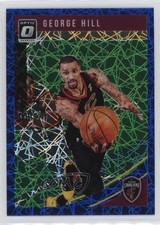 2018-19 Panini Donruss Optic Blue Velocity Prizm George Hill #108 7l6