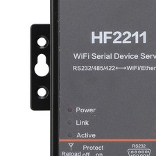 5-36VDC HF2211 Serial Server RS232/485/422 To WIFI && Ethernet DTU