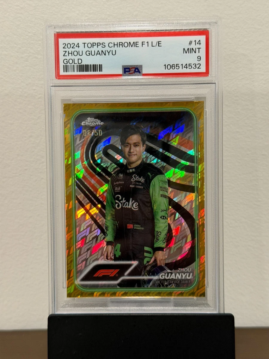 Zhou Guanyu Trading Cards for sale | eBay