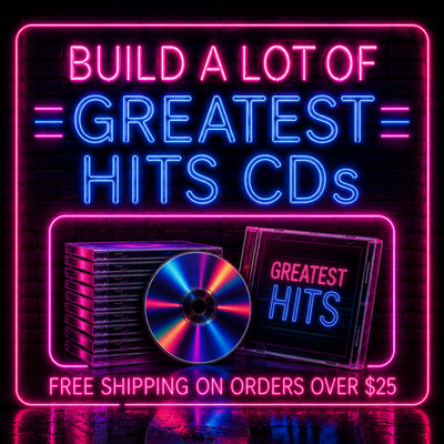 BUY $25 GET FREE SHIP ALL GREATEST HITS BUILD YOUR OWN COMPACT DISC CD LOT
