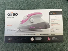 M3Pro Project Steam Iron with Solemate – 1000W Ceramic Soleplate Iron and LED