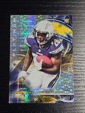 2015 Topps Platinum Melvin Gordon Pulsar Refractor /99 RC