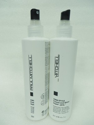 PAUL MITCHELL FREEZE AND SHINE SUPER SPRAY 8.5 OZ (Lot of 2)