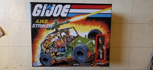 G. I. Joe ARAH 25th Anniversary A. W. E. Striker Walmart Exclusive Hasbro Moc