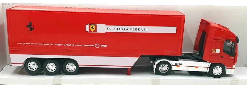 New Ray 1/32 Scale Diecast 13023 - Iveco Stralis F1 Scuderia Ferrari Truck - Image 3 of 4