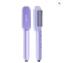 Wavytalk Hair Straightener Brush - Brand New and Sealed - Purple