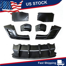 For Chevy Camaro Ss Rs Lt Ls 2016-2024 Rear Bumper Lip Diffuser Spoiler Pp