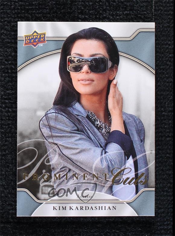 2009 Upper Deck Prominent Cuts Kim Kardashian #26 7iu