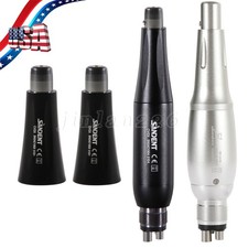 Dental Hygiene Prophy Air Motor Handpiece Kit 3 Nose Cones 360° Swivel 4 Holes