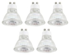 5 x Megaman 142224 Dimmable LED GU10 PAR16 Lamps 36° 6500K Daylight 4.7W
