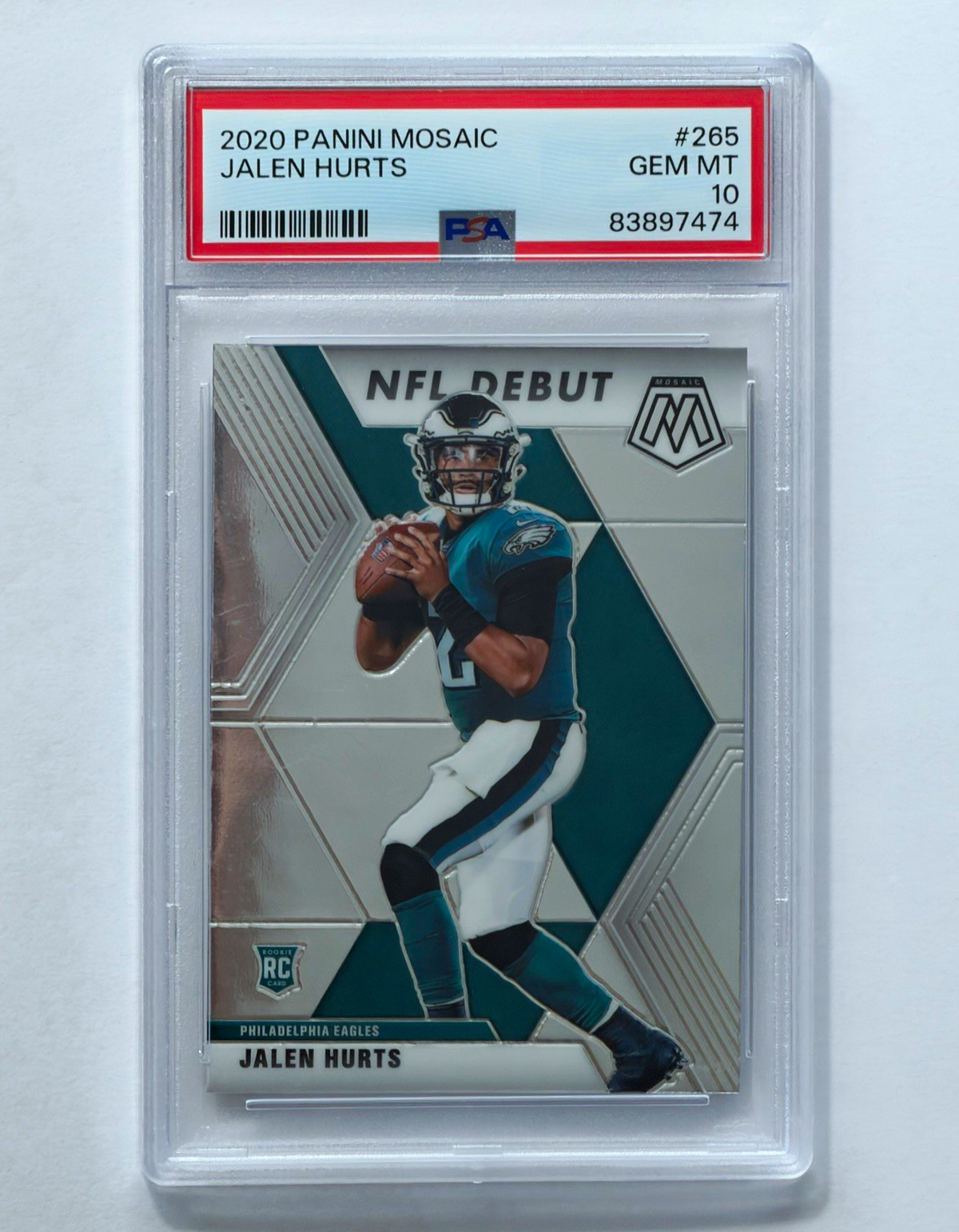Jalen Hurts Panini Mosaic #265 Base