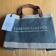 Apolis Global Citizen Market Bag Burlap Mark D. Sikes For Hudson Valley Lighting