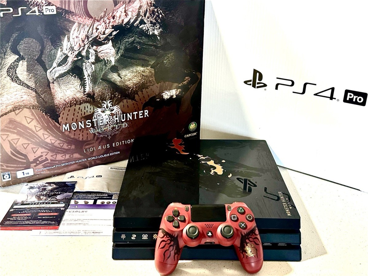 『即決不可』PS4 Pro 1TB  リオレウスエディション PS4 pro 1Tb リオレウスエディション モンハン