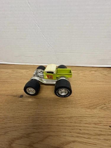 Rare 1970s Tonka Lemon Wheeler Hot Rod Car In Lime Green w/White Top